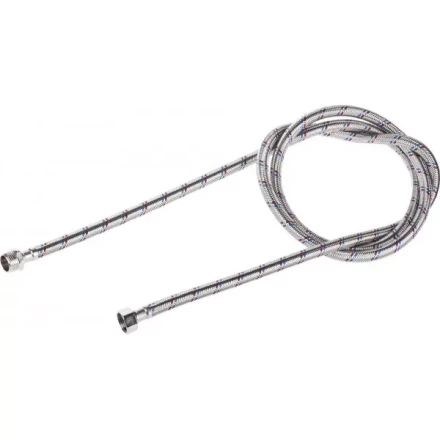 Подводка гибкая STAYER для воды, оплетка из нержавеющей стали, г/ш 1/2&quot; - 2м 51015-G/S-200 купить в Нягани