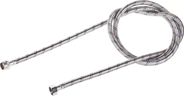 Подводка гибкая STAYER для воды, оплетка из нержавеющей стали, г/ш 1/2" - 2м 51015-G/S-200 купить в Нягани