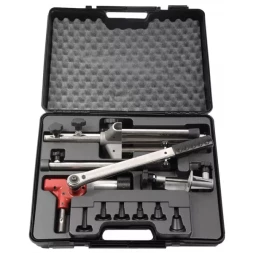 Пресс-инструмент ЗУБР "ШиреФит" ручной для развальцовки труб, в пластиковом кейсе, 14-32мм 51625