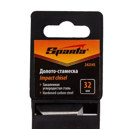 Долото-стамеска 32 мм, деревянная рукоятка// Sparta 242545 купить в Нягани