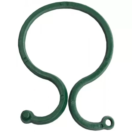 Крепление GRINDA для подвязки растений, тип - пластиковое кольцо с перехлестным креплением на защелке, 25шт 8-422377-H25_z01 купить в Нягани