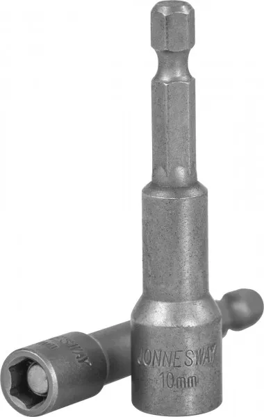 Магнитная головка 1/4" 6х65мм  шестигранная D165MN06M  S2  Jonnesway 47686 купить в Нягани