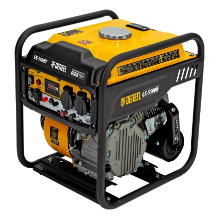 Генератор инверторный DENZEL GK-5500iF, 5,5 кВт, 230 В, ручной старт купить в Нягани