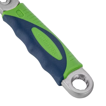 Ключ разводной Сибртех, 200мм, переставная губка, 2-х комп.рукоятка, 15598 купить в Нягани