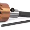 HSS-TiN коронка MESSER  24мм с центр. сверлом и толкающей пружиной для  лист. материала  до 2 мм ц/х купить в Нягани