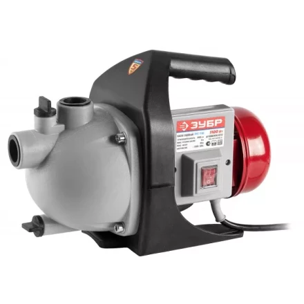 Насос ЗУБР поверхностный, 60л/мин, напор 44м, 1100Вт ЗНС-1100 купить в Нягани