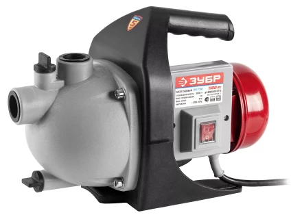Насос ЗУБР поверхностный, 60л/мин, напор 44м, 1100Вт ЗНС-1100 купить в Нягани