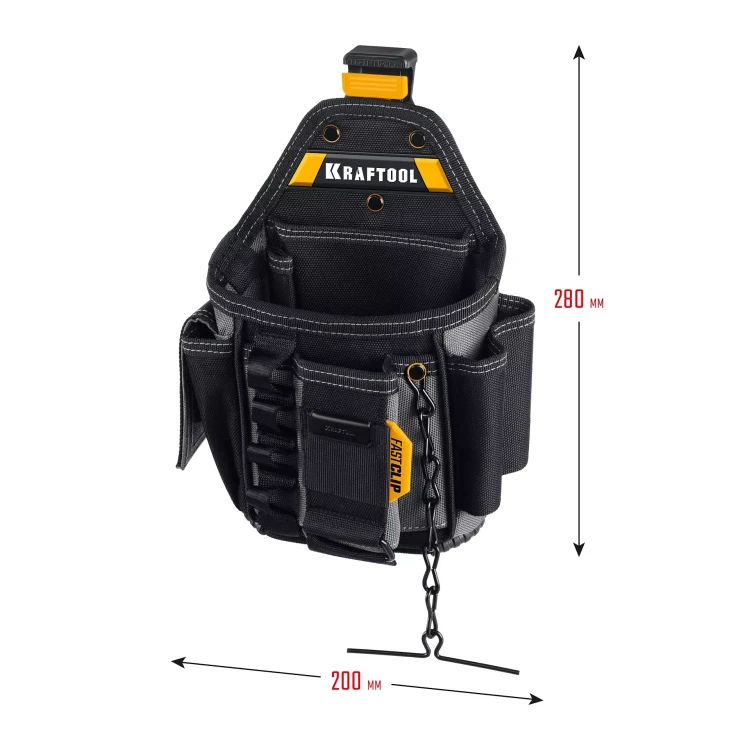Поясная сумка электрика KRAFTOOL 38772 купить в Нягани