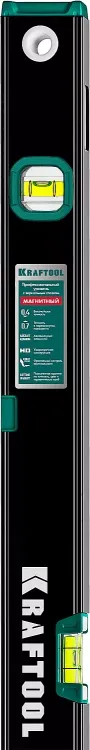 Профессиональный магнитный уровень с зеркальным глазком KRAFTOOL 34785-60 купить в Нягани