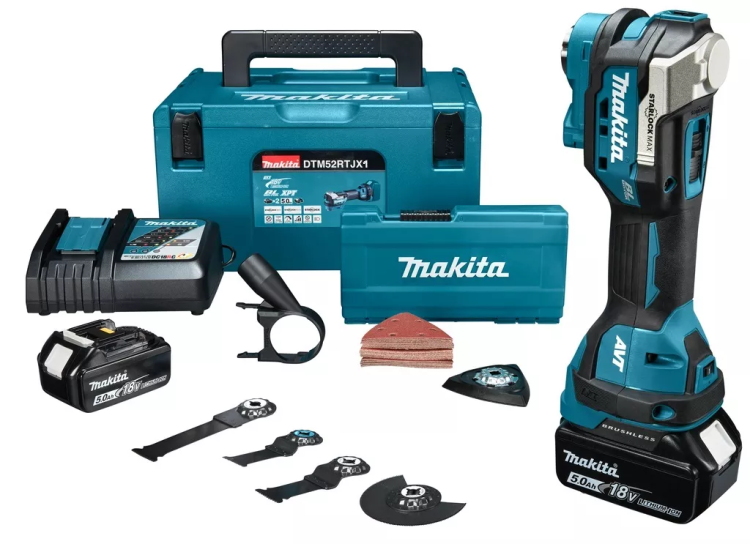 Аккумуляторный мультитул Makita DTM52RTJX1 (2* 5Ач,  ЗУ) купить в Нягани