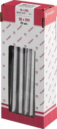 Анкер рамный, желтопассивированный, 10 x 202 мм, 25 шт, ЗУБР Мастер 302232-10-202 302232-10-202 купить в Нягани