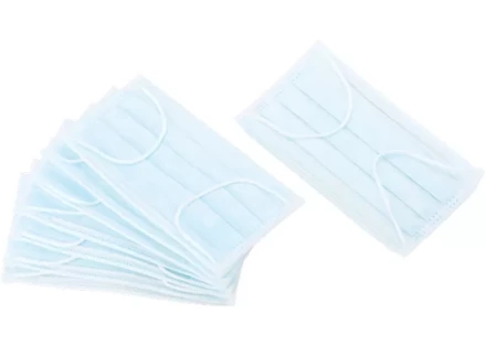 Маска техническая трехслойная 10 шт СИБРТЕХ 89245 купить в Нягани