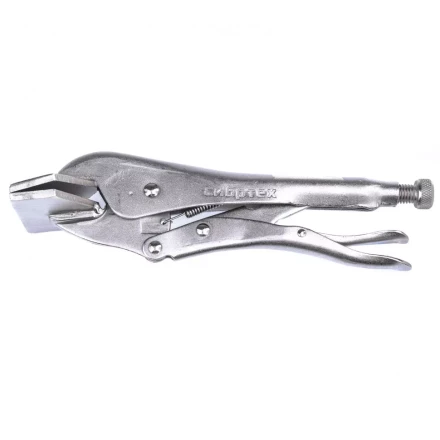 Зажим ручной фиксация плоскости 245 мм Сибртех 18432 купить в Нягани