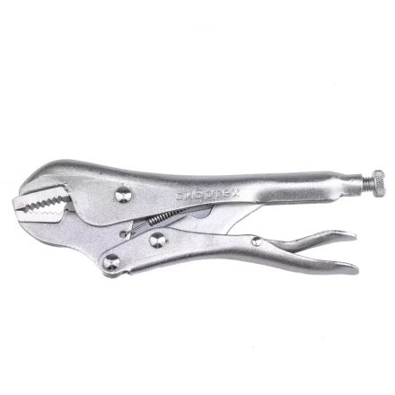 Зажим ручной усиленный плоский захват 180 мм Сибртех 18427 купить в Нягани