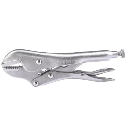 Зажим ручной усиленный плоский захват 180 мм Сибртех 18427 купить в Нягани