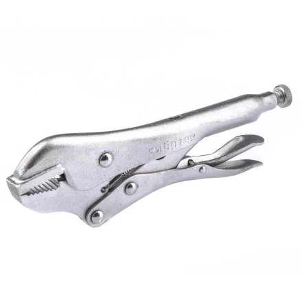 Зажим ручной усиленный плоский захват 180 мм Сибртех 18427 купить в Нягани