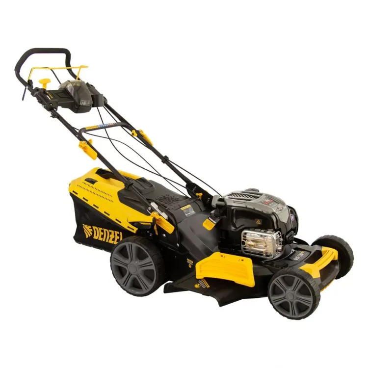 Газонокосилка бензиновая GLD-520SP-BS, 163 см3, Briggs Stratton, ширина 52 см, привод, 60 л Denzel 58807 купить в Нягани