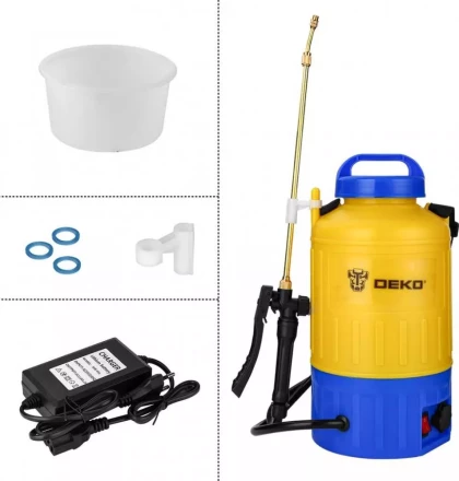Опрыскиватель садовый аккумуляторный DEKO DKSP09, 5 л, 065-0941 купить в Нягани