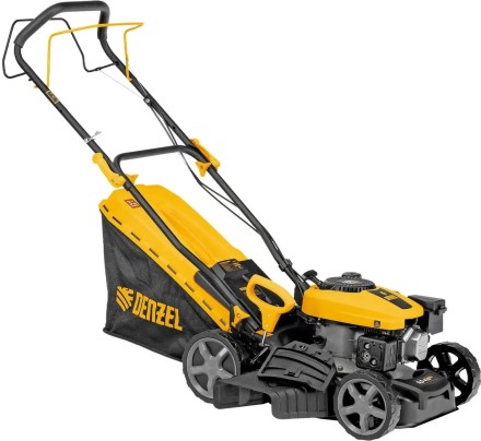Газонокосилка бензиновая GLD-410SP-K, 150 см3, 41 см, привод, 40 л Denzel купить в Нягани