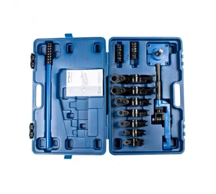 Трубогиб ручной механический, башмаки 3/8&quot;–1&quot;, в пластиковом кейсе Stels 18112 купить в Нягани