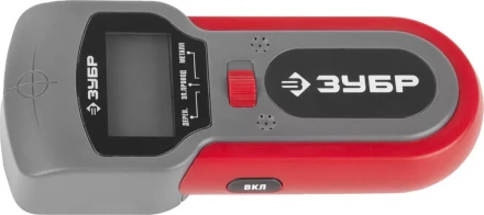 Тестер ЗУБР многофункц,с ЖК дисплеем,автоматич калибровка,детектор Me(до40мм),провода под напряжением(50мм),дерева(20мм) 59712 купить в Нягани