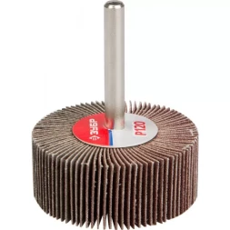 Круг шлифовальный ЗУБР "МАСТЕР" веерный лепестковый, на шпильке, тип КЛО, зерно-электрокорунд нормальный, P120, 20х50мм 36601-120