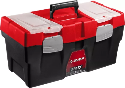 Ящик для инструмента &quot;НЕВА-23&quot; пластиковый, ЗУБР 38323-23 купить в Нягани