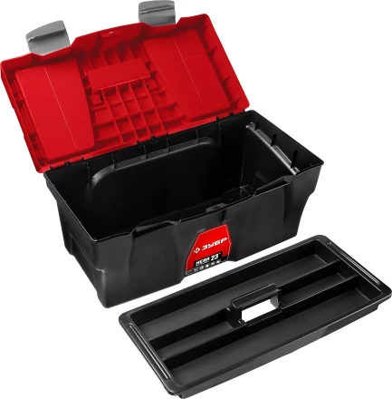 Ящик для инструмента &quot;НЕВА-23&quot; пластиковый, ЗУБР 38323-23 купить в Нягани