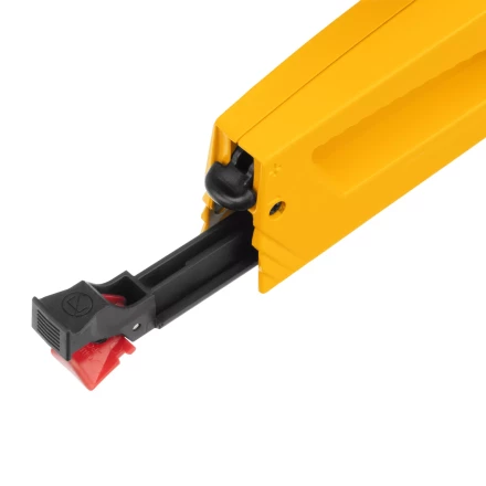 Степлер мебельный Denzel 40214, алюминиевый корпус, тип 53, 6-14 мм, тип 300, 15 мм, тип 500, 15 мм купить в Нягани