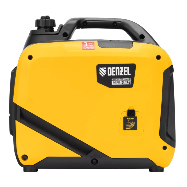 Генератор инверторный DENZEL GS-2200iS, 2,2 кВт, 230 В, закрытый корпус, ручной старт купить в Нягани