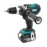 Аккумуляторная ударная дрель-шуруповерт Makita DHP458RFE купить в Нягани