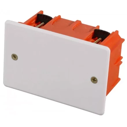 Коробка монтажная СВЕТОЗАР для полых стен, макс. напряжение 400В, с крышкой, 100х60х50мм, прямоугольная SV-54935 купить в Нягани