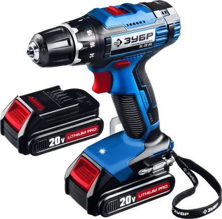 Дрель-шуруповерт 2 АКБ DL-20 A5 серия ПРОФЕССИОНАЛ купить в Нягани