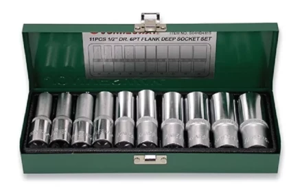 Набор головок торцевых глубоких 1/2&quot;DR 10-24мм 11предметов Jonnesway S04HD411S 47243 купить в Нягани