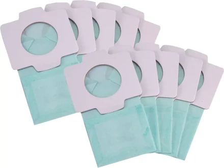 Бумажный пылесбор.мешок антибактериальный для DCL182/CL107FD/CL105D/CL104D/CL072D (10шт.), Makita 198744-5 купить в Нягани