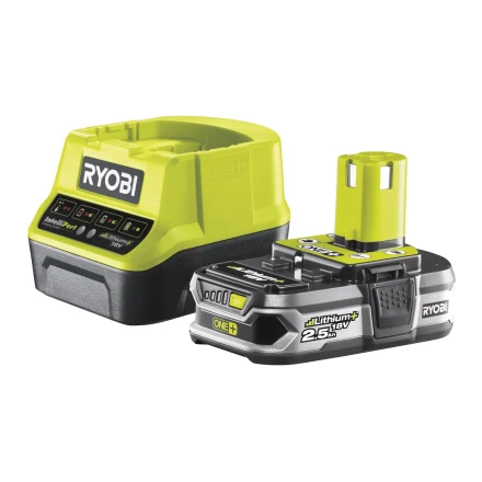 Ryobi ONE Li-Ion аккумулятор 2.5Aч  зарядное устройство RC18120, RC18120-125 купить в Нягани