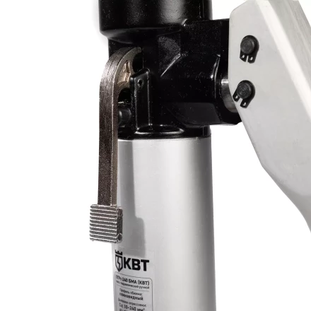 Пресс гидравлический ручной безматричный КВТ ПГРс-240 БМА из алюминиевого сплава с механизмом АСД для опрессовки наконечников до 240 мм2 (101937) купить в Нягани