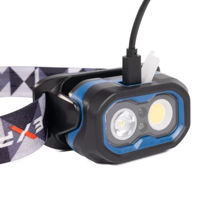 Фонарик налобный светодиодный со встроенным аккумулятором КВТ HL-6597 (88900) купить в Нягани