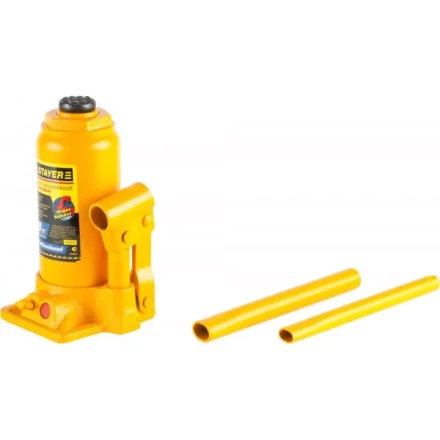 Домкрат STAYER &quot;PROFI&quot; гидравлический бутылочный, в кейсе, 8т, 200-385мм 43160-8-K купить в Нягани