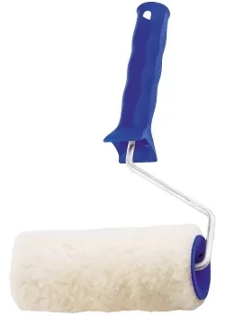 Валик &quot;НАТУРАЛЬНЫЙ МЕХ&quot; с ручкой, в КАТ-КЕЙСЕ, 100мм, ворс 12мм, D-48мм, D ручки-6мм СИБРТЕХ 80120 купить в Нягани