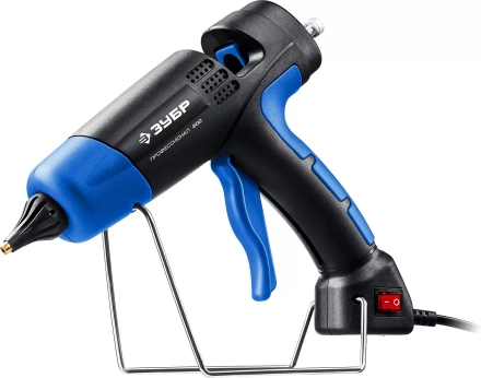 ЗУБР 200, d 11 мм, 20 г/мин, электрический термоклеевой пистолет, Профессионал (06852-11) купить в Нягани