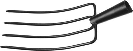 Вилы GRINDA кованые, навозные 4 круглых зубца, без черенка, 180х300мм 39720-4_z01 купить в Нягани