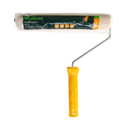 Валик &quot;Лаки&quot;, 250 мм, ворс 5 мм, D - 36 мм, D ручки - 6 мм, велюр Сибртех 80243 купить в Нягани