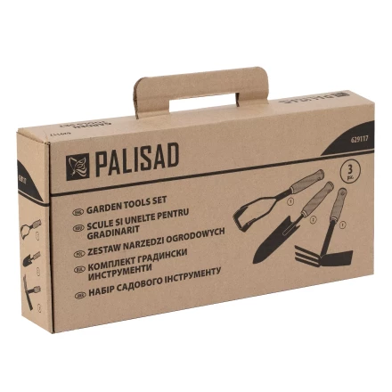 Набор садового инструмента Palisad 629117, деревянные рукоятки, 3 предмета купить в Нягани