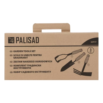 Набор садового инструмента Palisad 629117, деревянные рукоятки, 3 предмета купить в Нягани