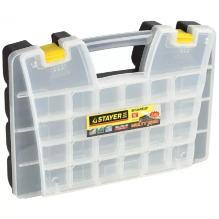 Органайзер двойной &quot;PROMULTI-15&quot; пластиковый, STAYER Professional 38037-15 купить в Нягани