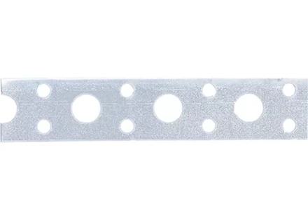 Лента перфорированная вентиляционная прямая 0,55 мм LP V 1,7 см х 25 м цинк СИБРТЕХ 46549 купить в Нягани