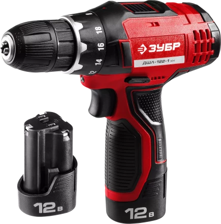 Дрель-шуруповерт 2 АКБ ДШЛ-122-1 КН серия МАСТЕР купить в Нягани