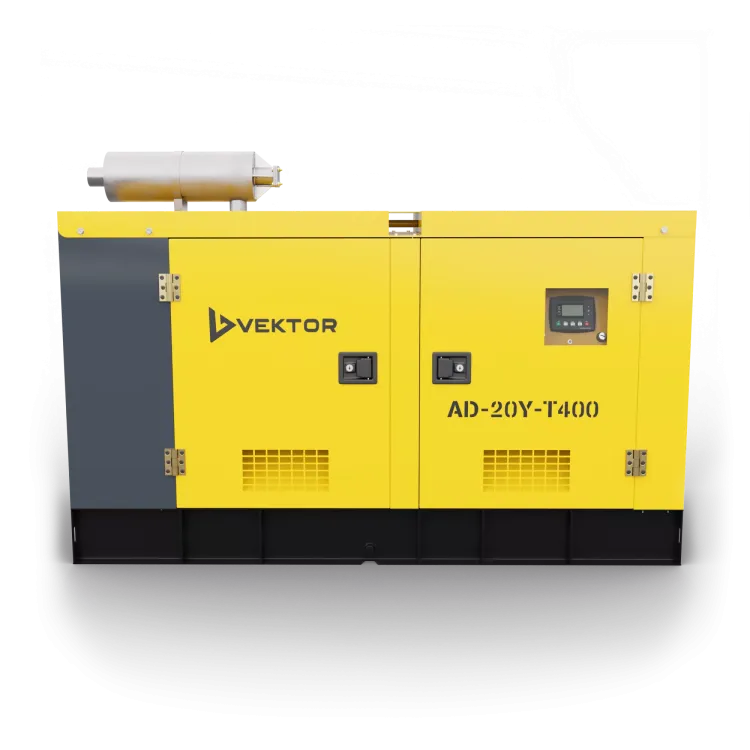 Дизельный генератор Vektor AD-20Y-T400 в шумозащитном кожухе с АВР купить в Нягани