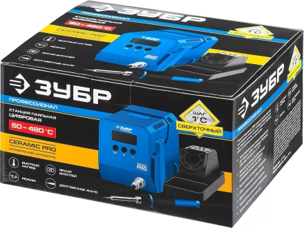 Паяльные станции низкотемпературные цифровые 50-480C серия ПРОФЕССИОНАЛ 55336 купить в Нягани